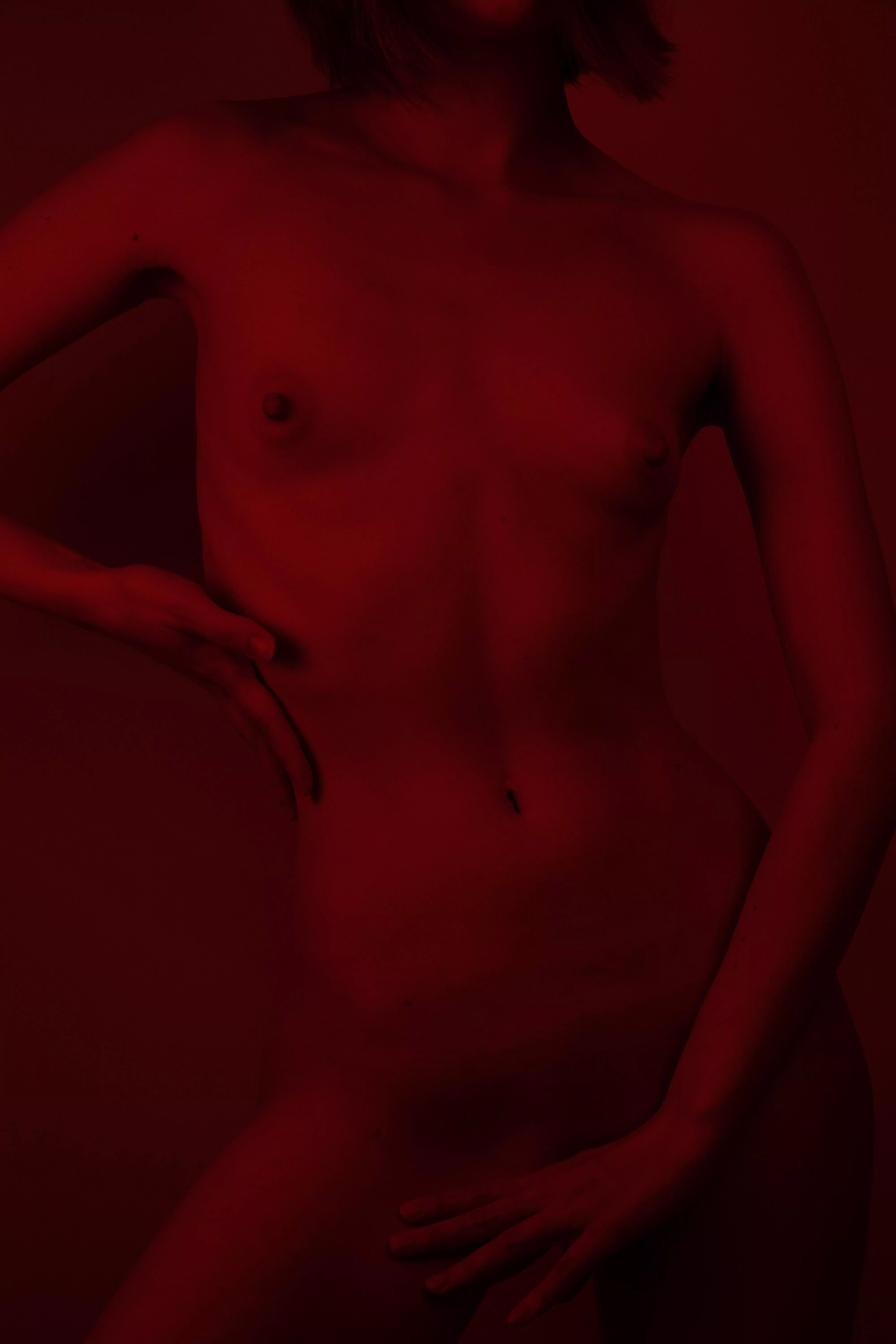 Another one of my red self portraits (OC)