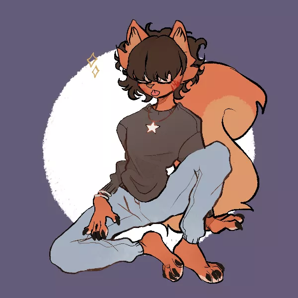 Another post of my fursona!