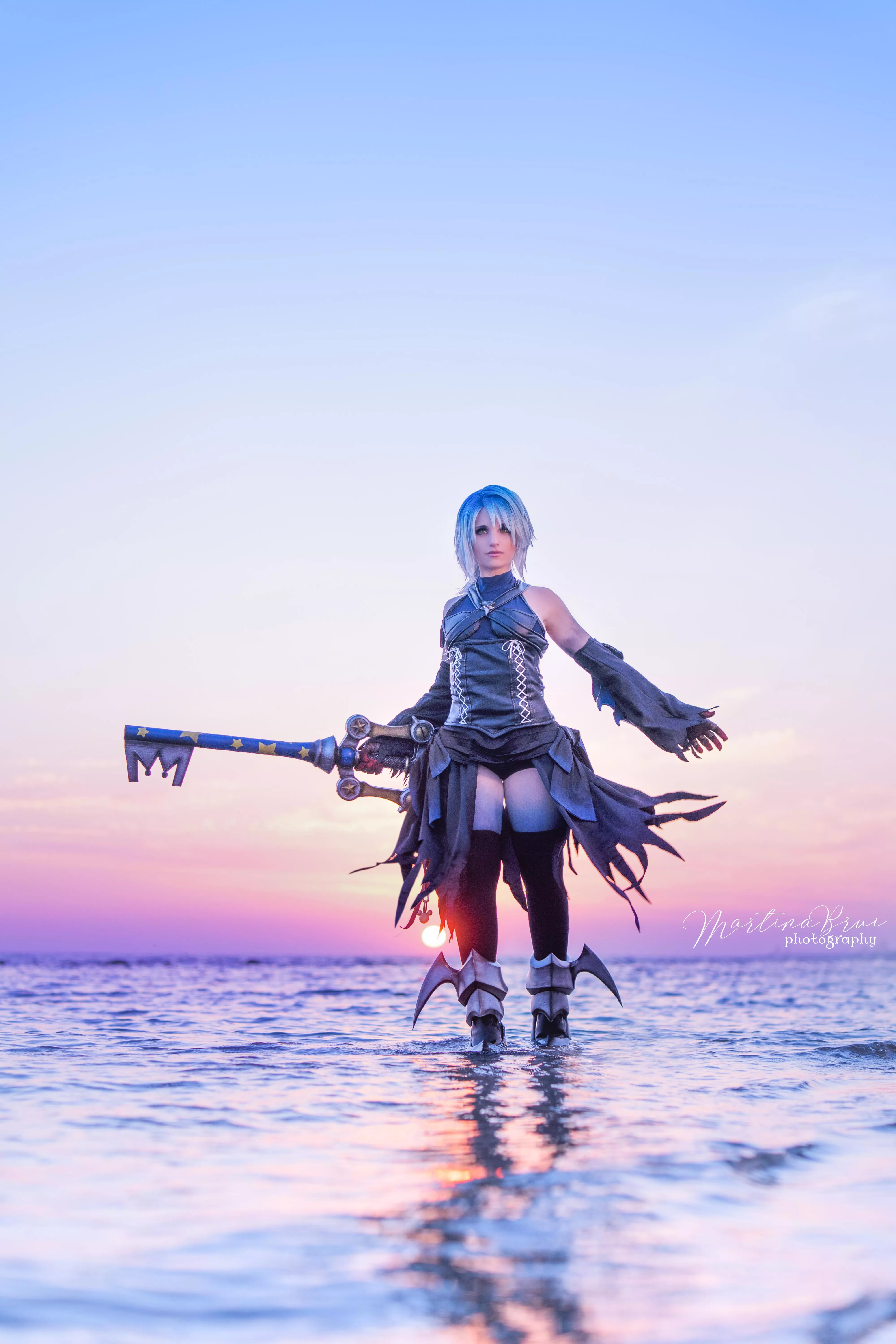 Anti Aqua cosplay from Kingdom Hearts 3