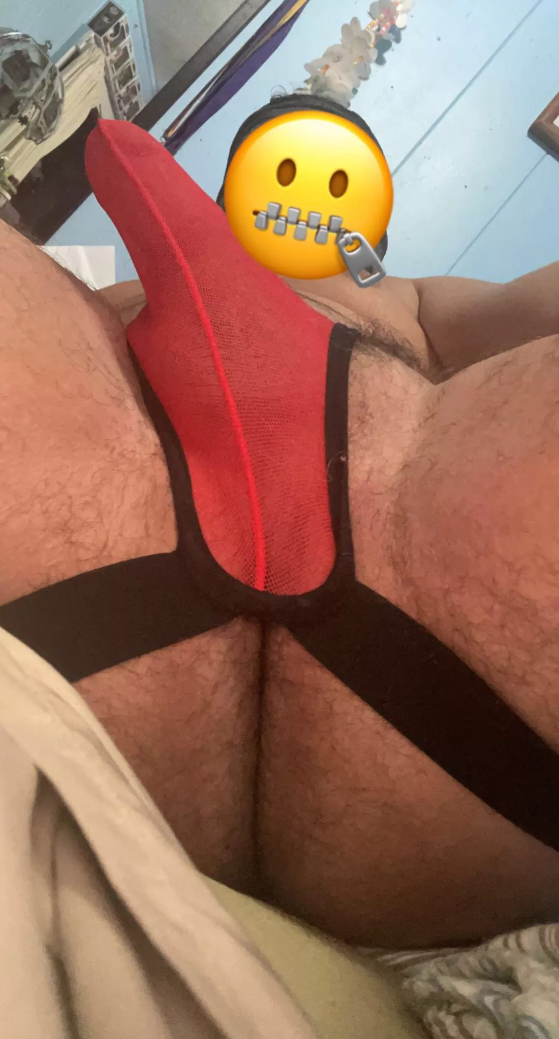 Any love for a farmer in a ripe mesh jockstrap?