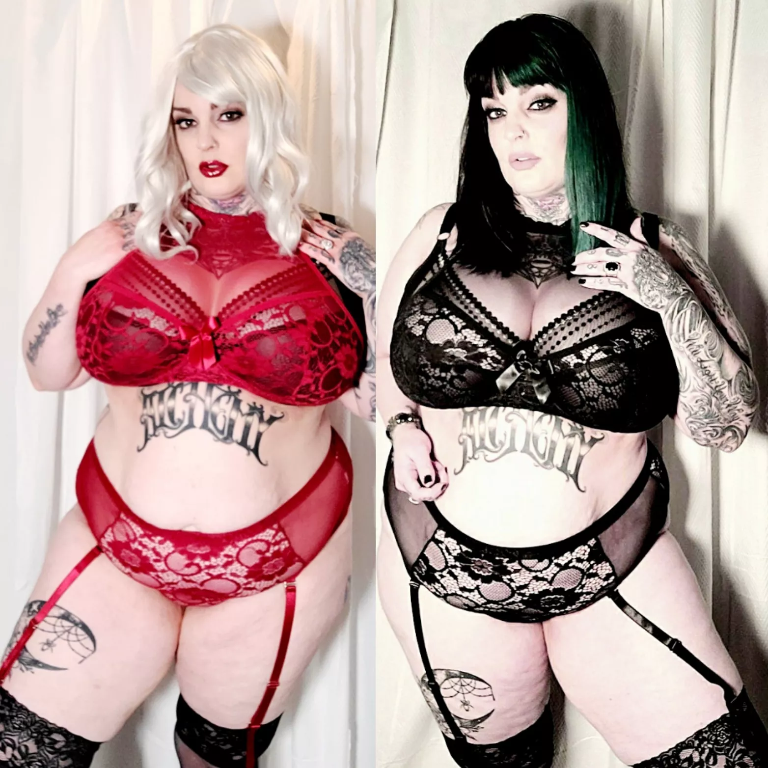 Any love for the twins? ðŸ’‹â˜ ðŸ”ªðŸ–¤ðŸ’¦