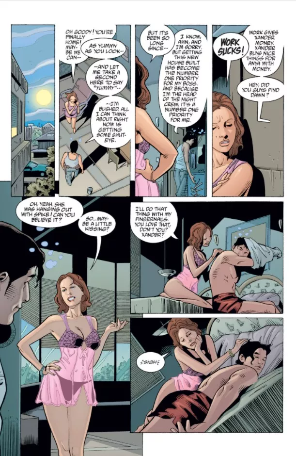 Anya's Lingerie [Buffy the Vampire Slayer (1998) #37]