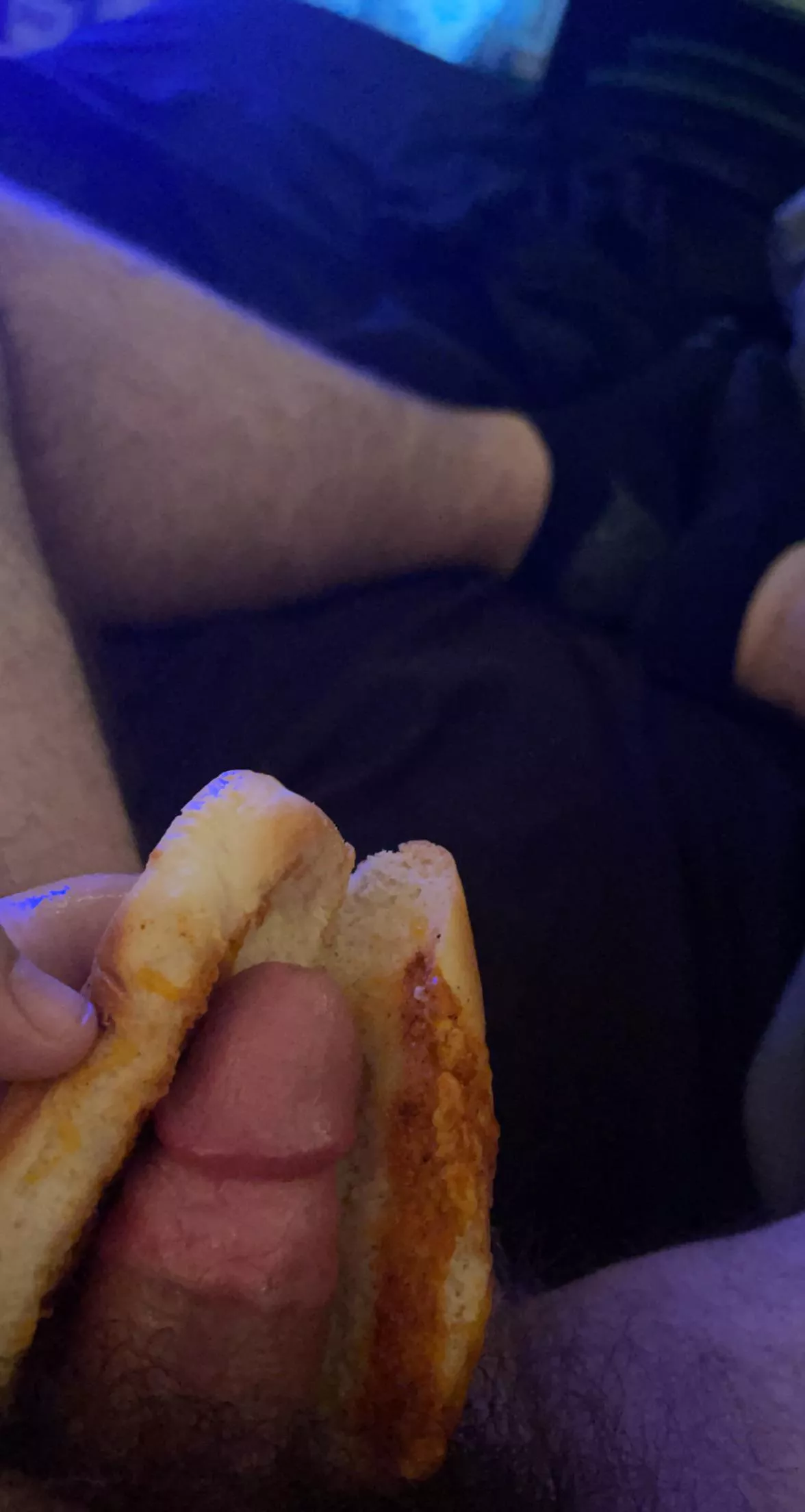 anyone craving an NSFW hot dog?