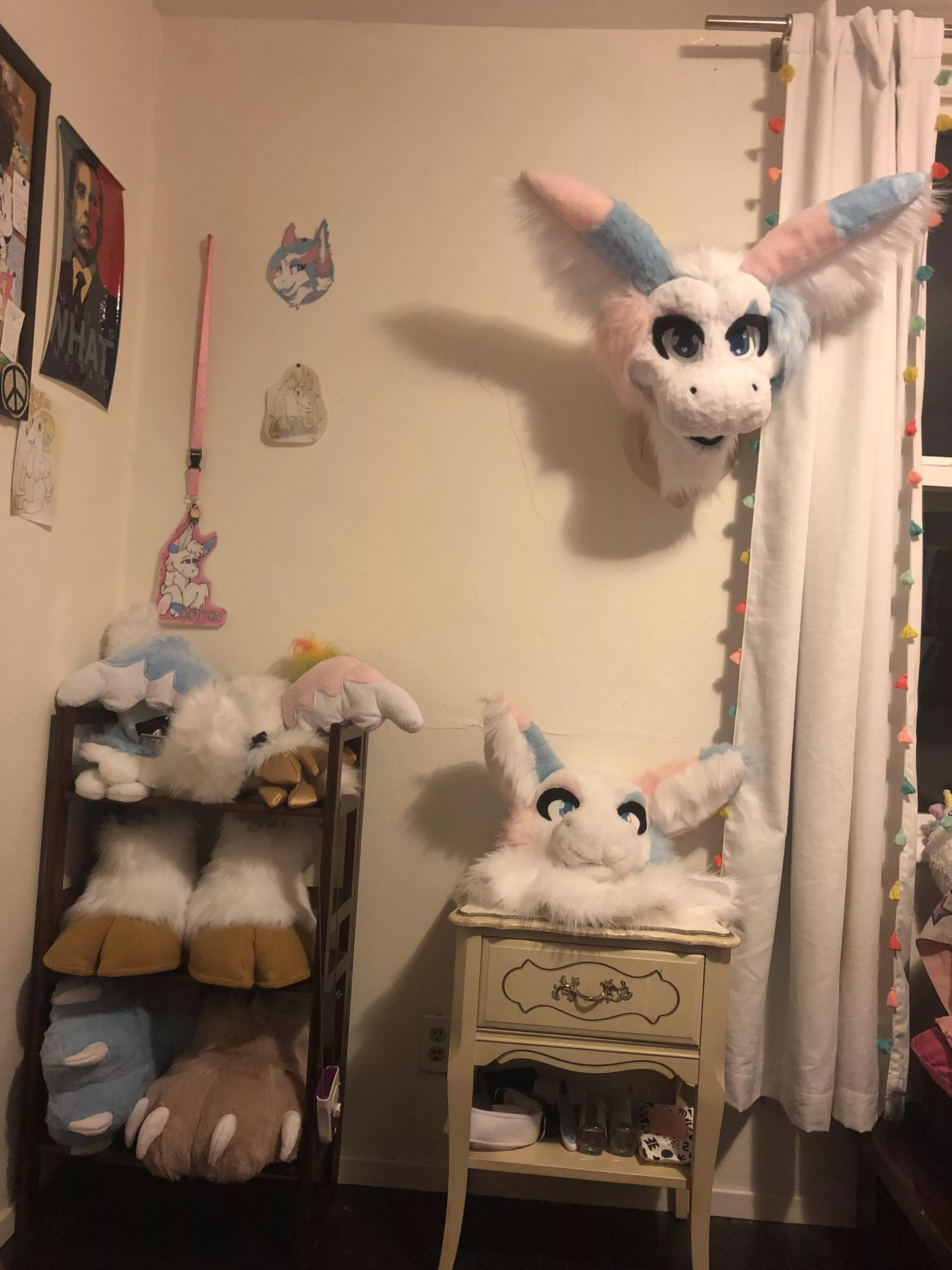 Anyone else got a furry section in their room?