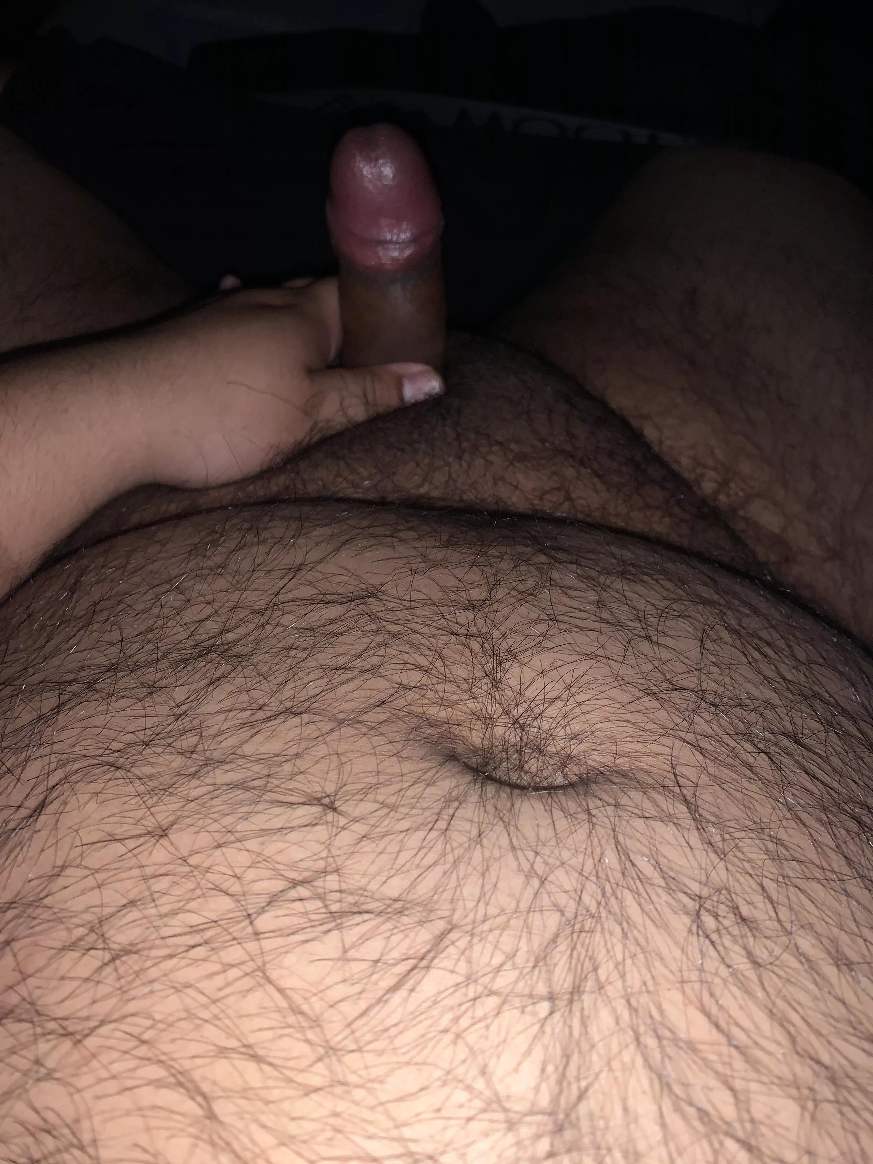 Anyone else like big belly small cock? lol