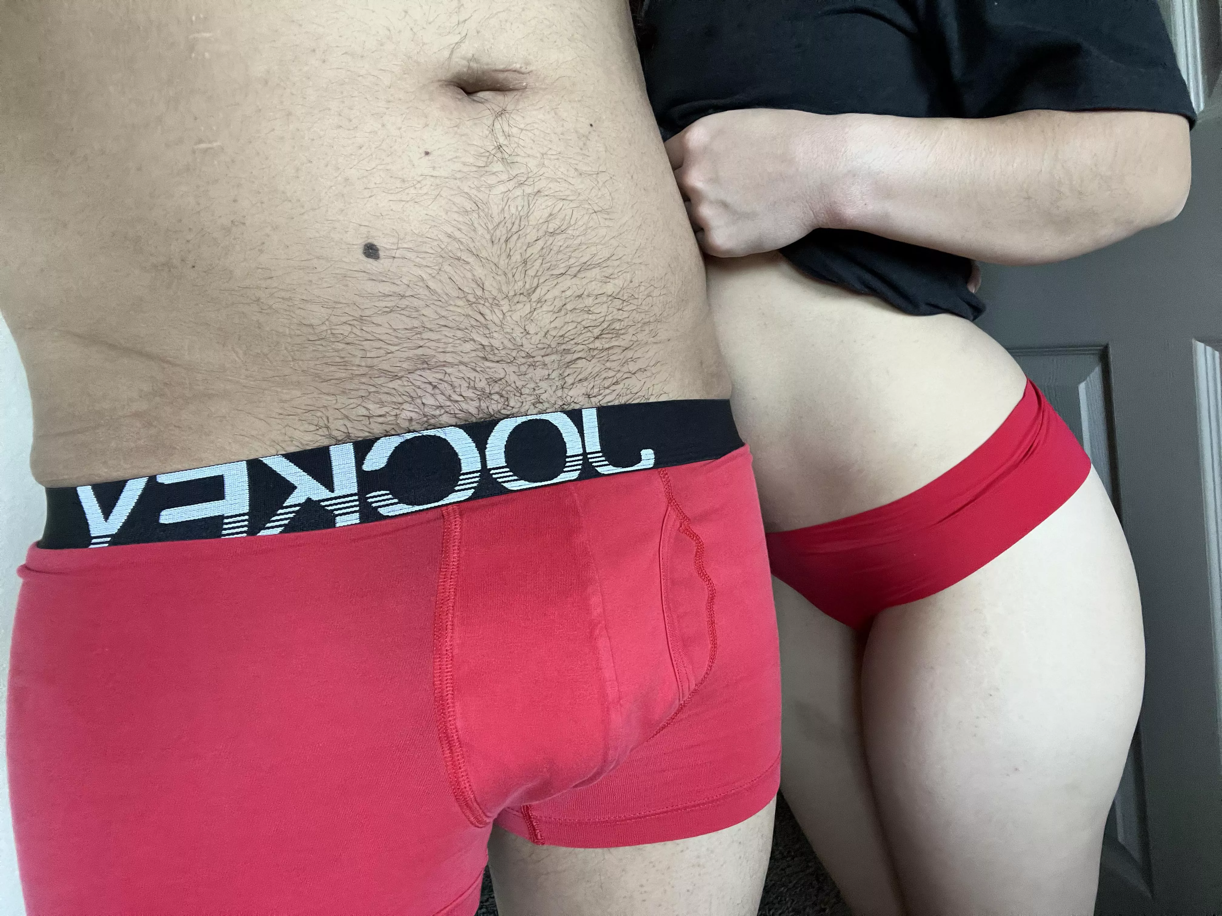 Anyone else like when couples match panties to underwear? [f] and [m] couple