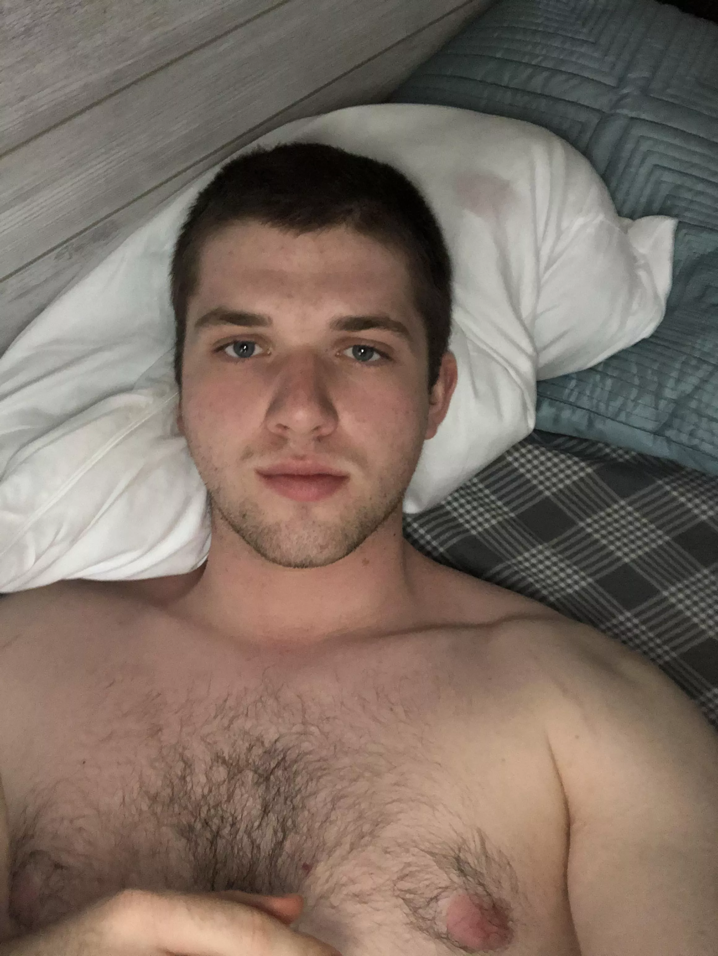 Anyone like pale young white guys with hairy chests?