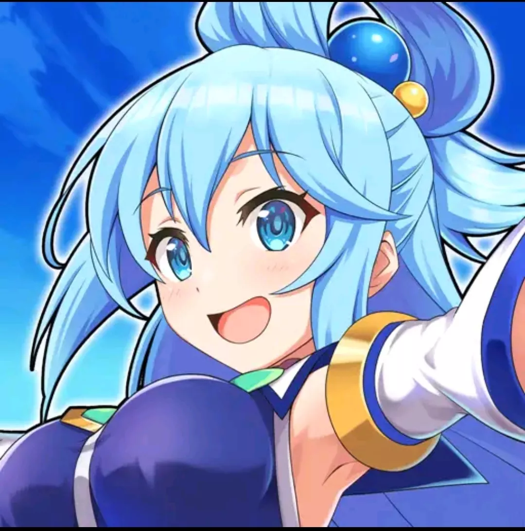 Aqua's armpit in the icon from Konosuba' mobile game âœ¨ðŸ˜ŽðŸ‘Œ