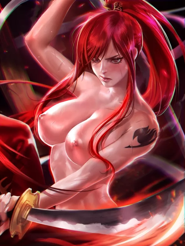 [Artwork] Erza Scarlet from Fairy Tail