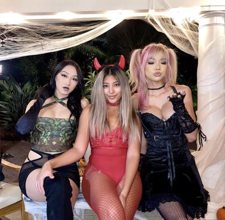 Asian Babes on Halloween