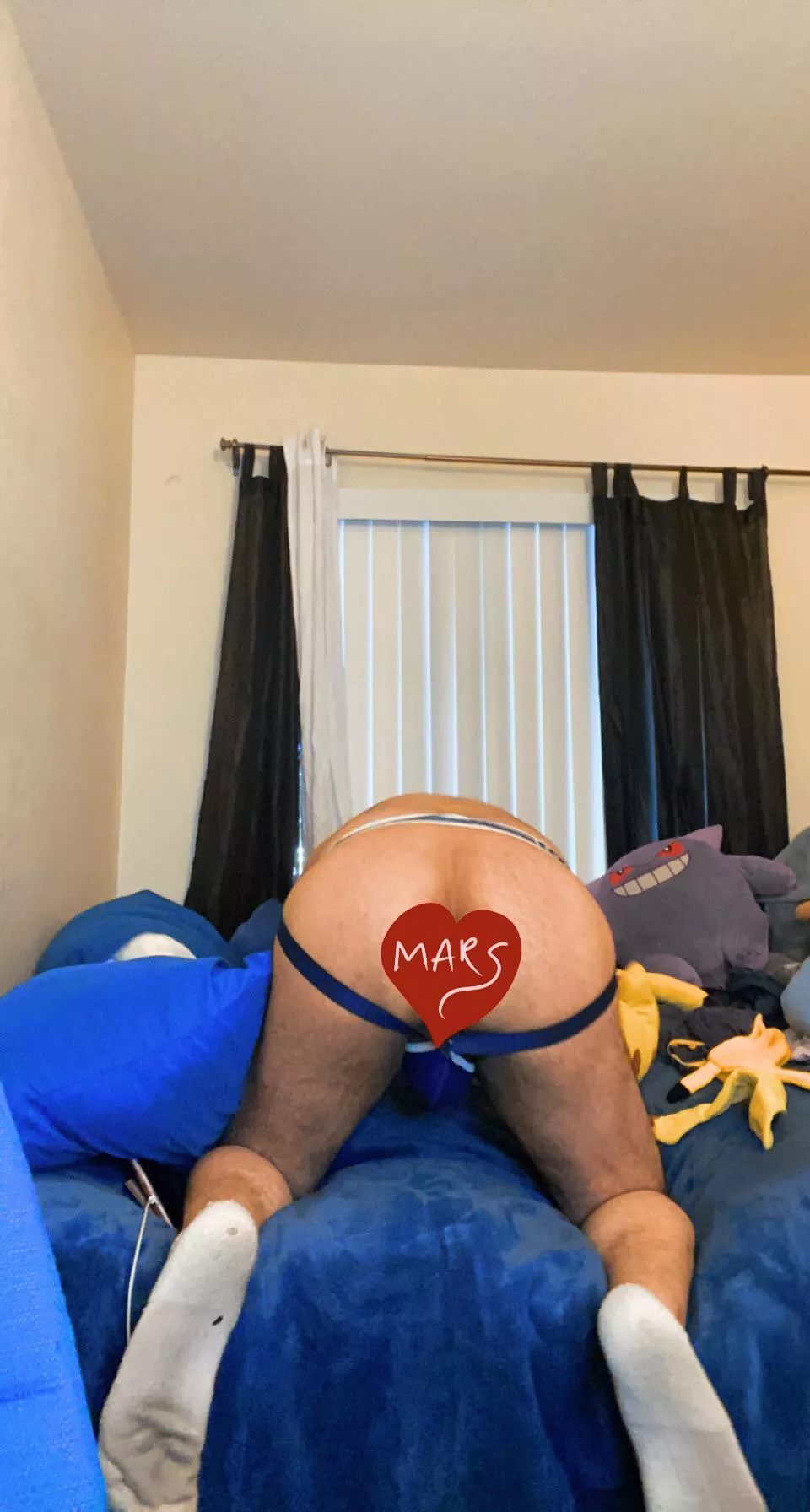 ASS-ume the position!!! would you go for my ass or for my big hanging bulge? uncensored on OF~