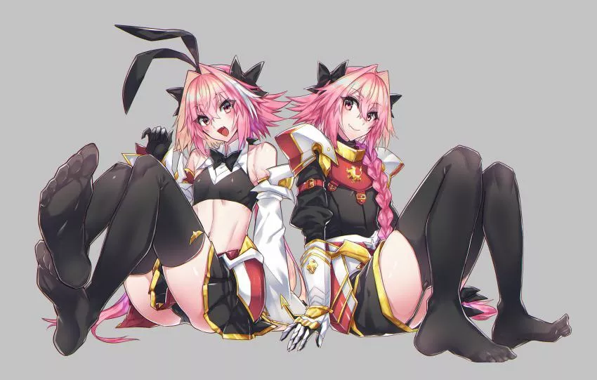 Astolfo’s Outfits. I love the way he’s drawn 💕 [artist: haoro]