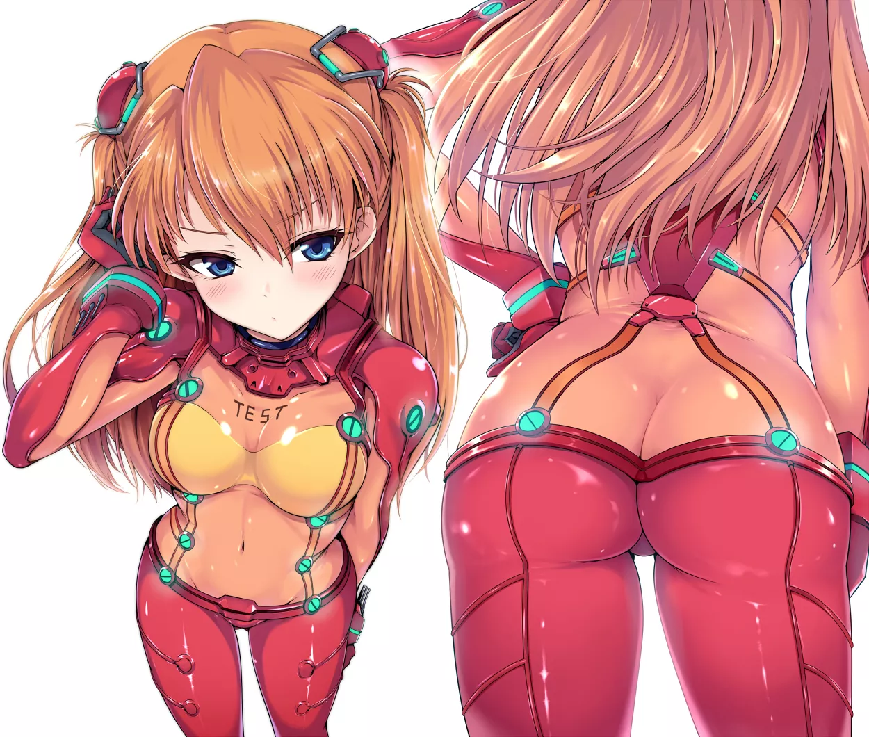 Asuka Has A Problem With The Test Plugsuit (Kasai Shin) [Evangelion]