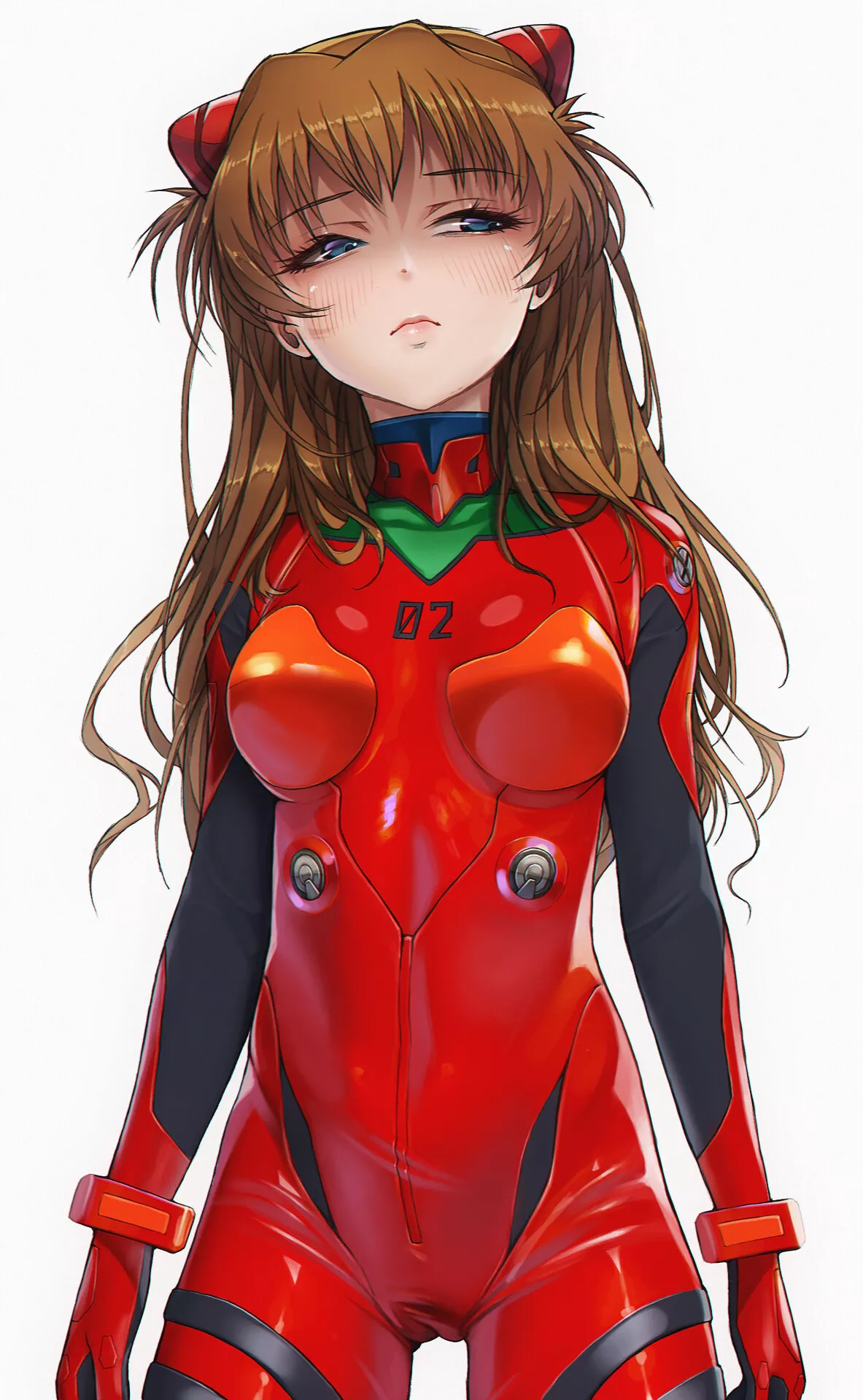 Asuka Langley Soryu plugsuit cameltoe by K19Chan