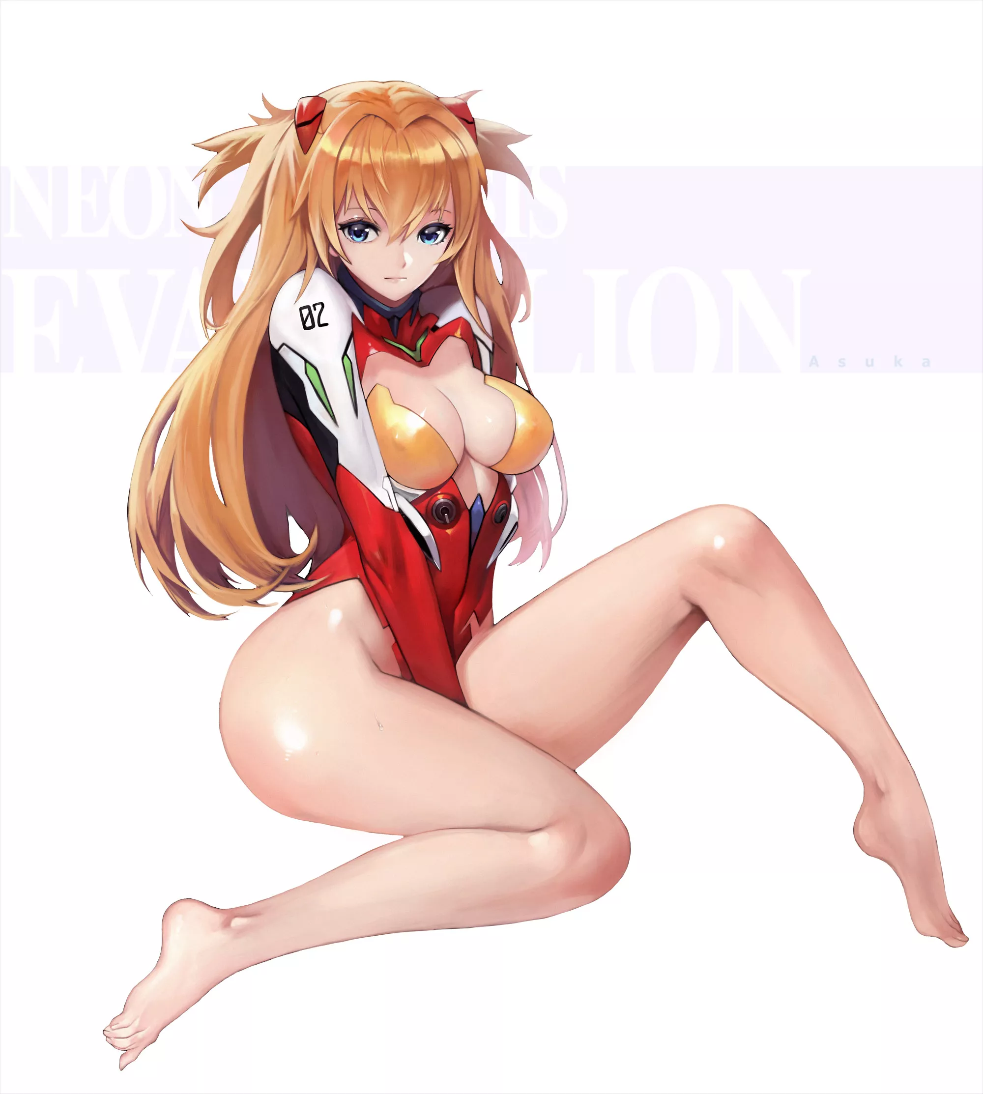 Asuka Leotard (Bobobong) [Evangelion]