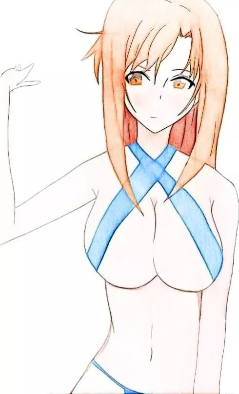 Asuna drawing by me.