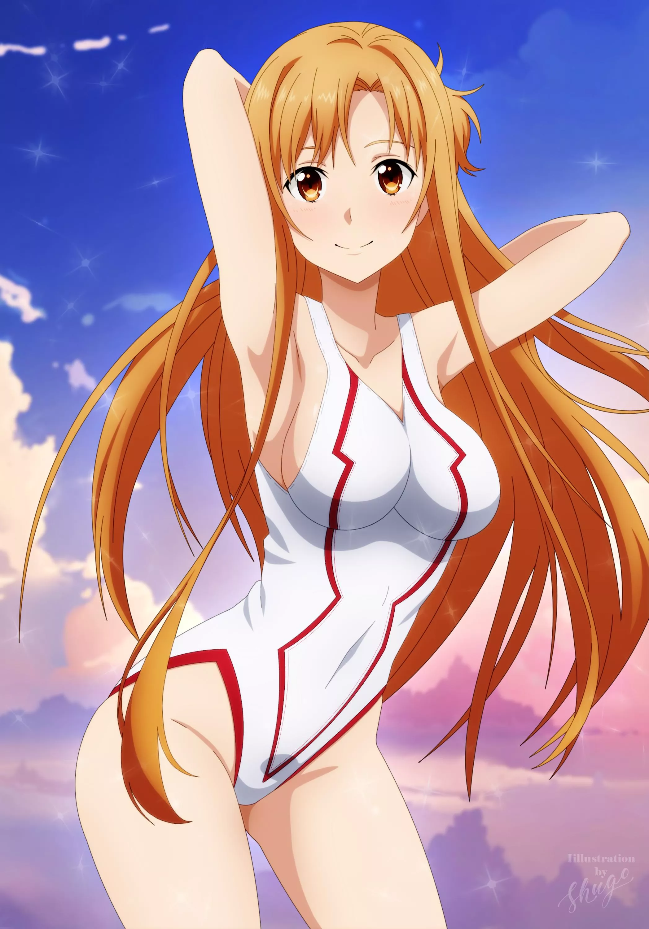 Asuna's delicious armpit