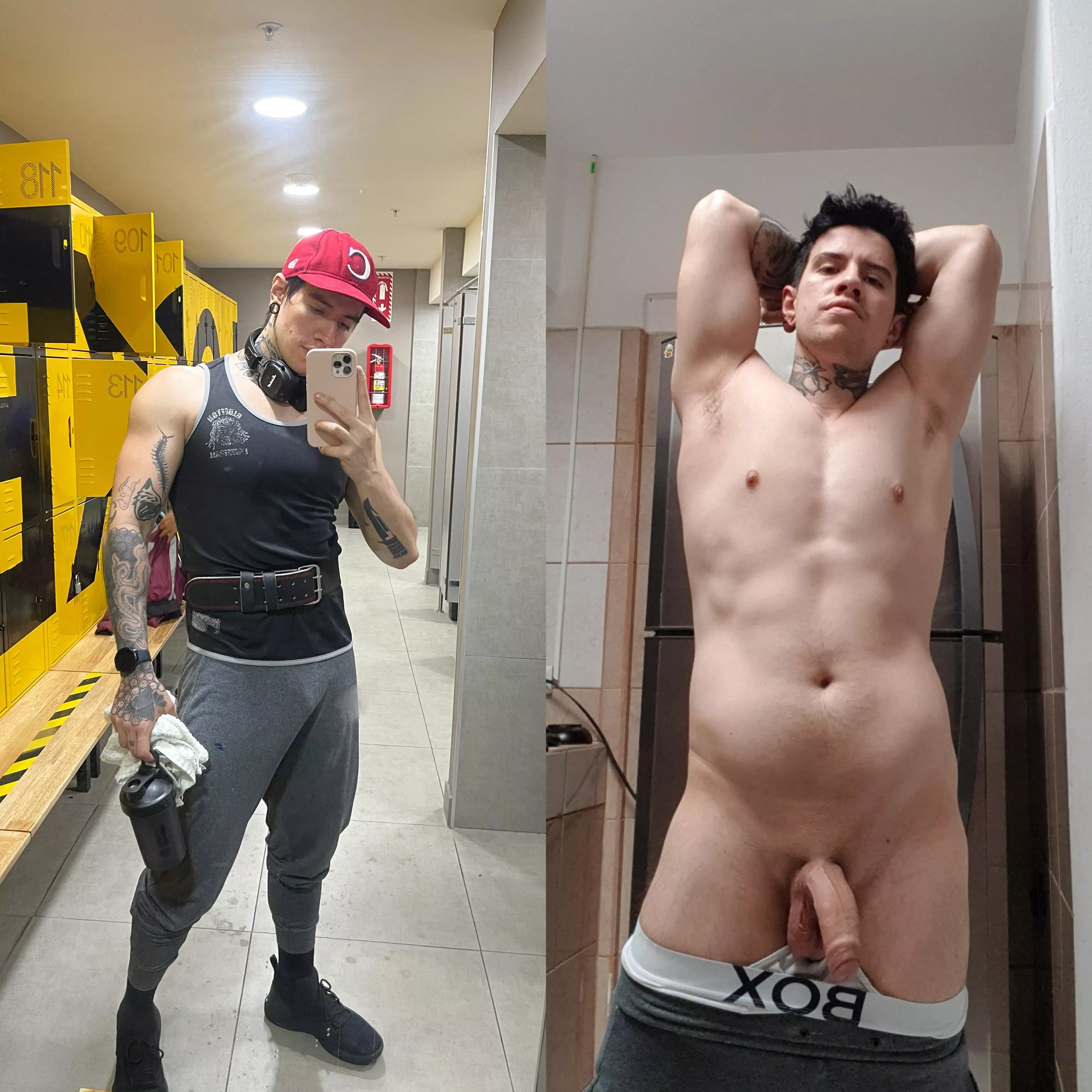 at gym/ at home