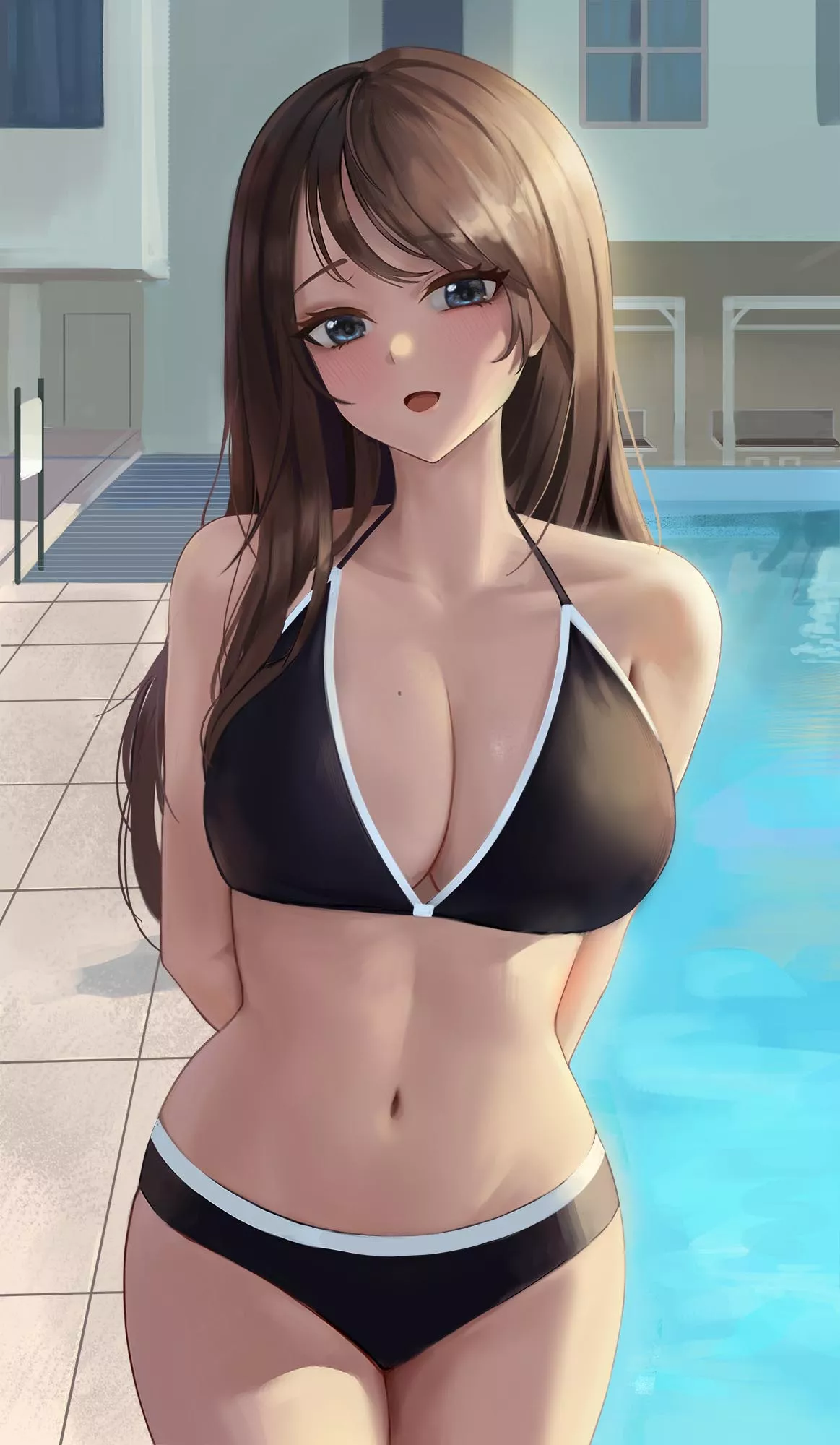 At the Pool [Original]