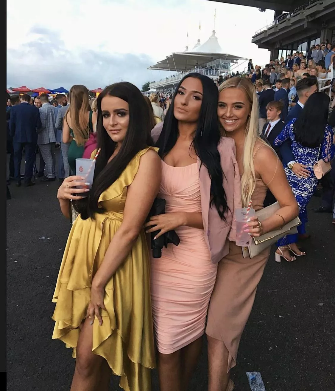 At the races