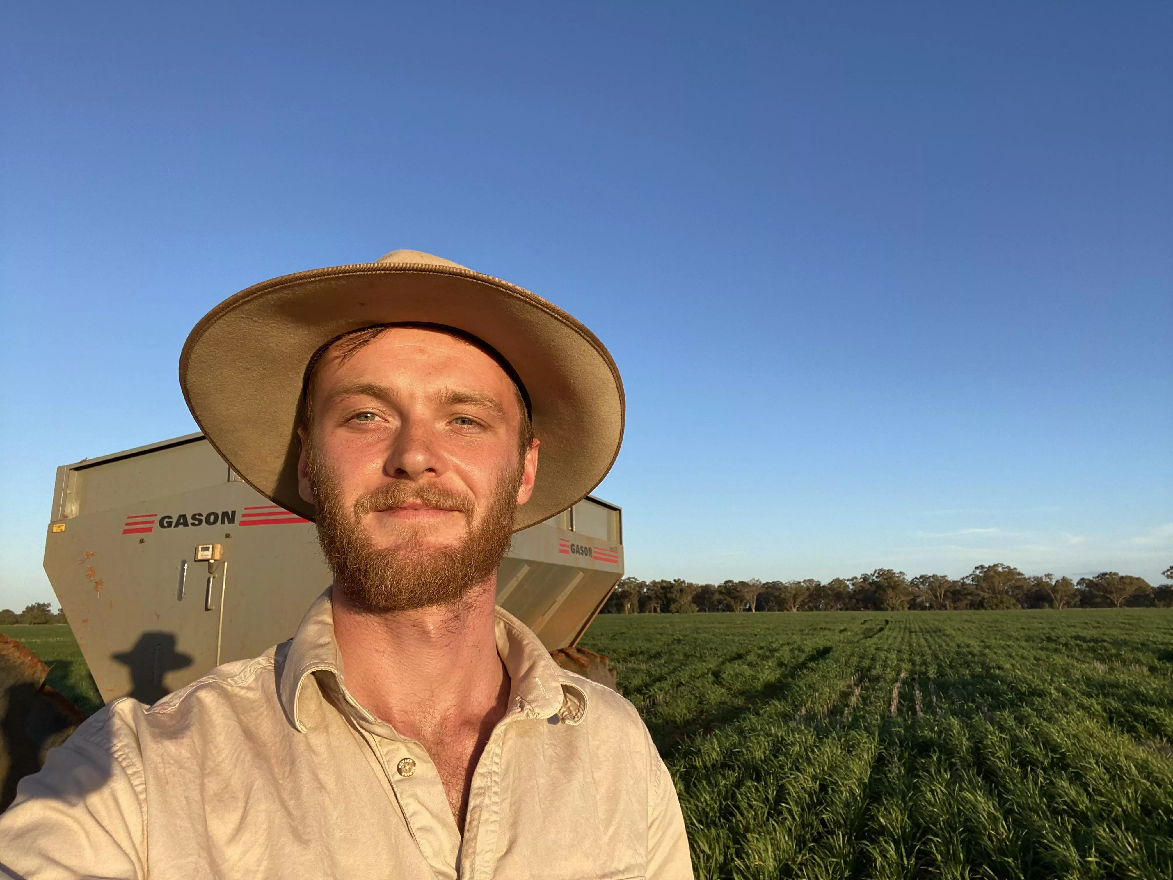 Australiaâ€™s making a farmer out of me.