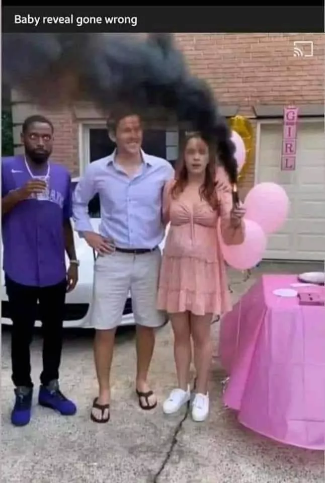 Baby Reveal Oopsie