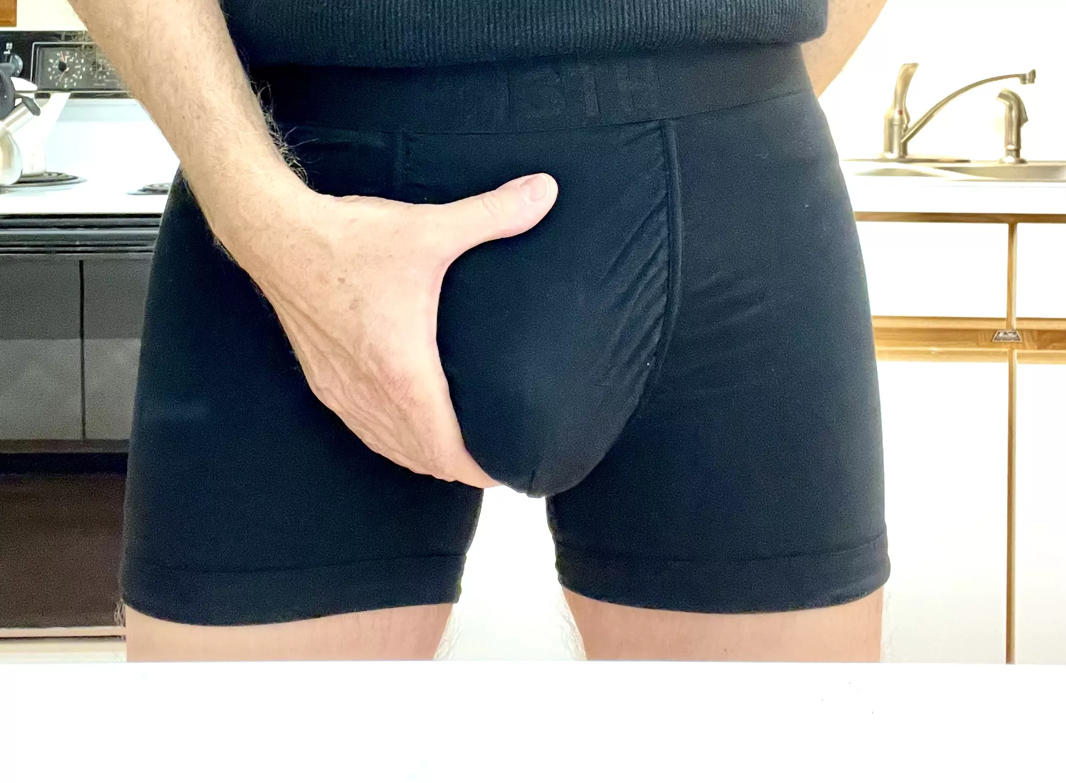 Back In Black. Trunks Or Boxer Briefs?