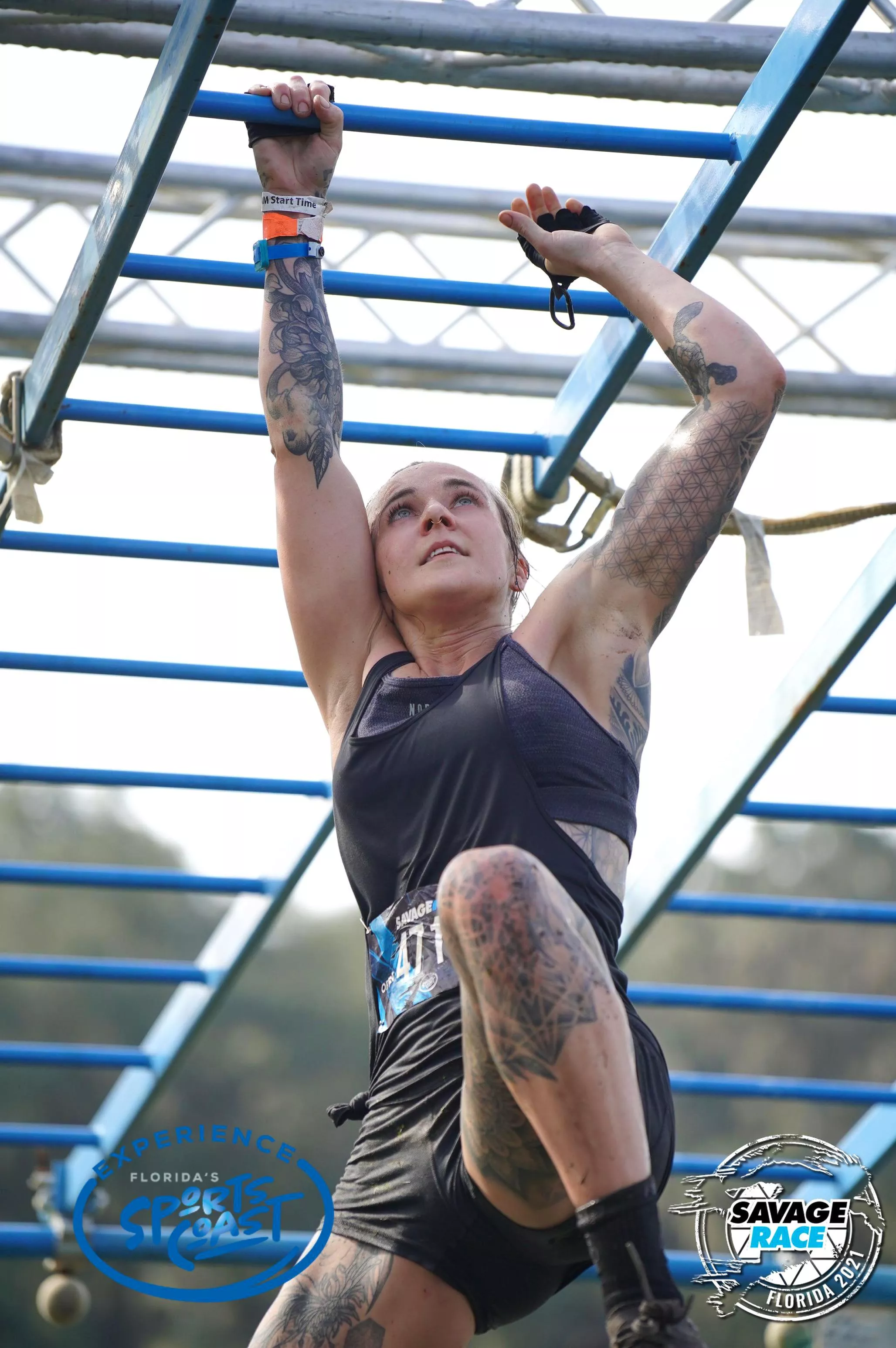 Back to wondering if armpit fets hang at the monkey bar obstacles