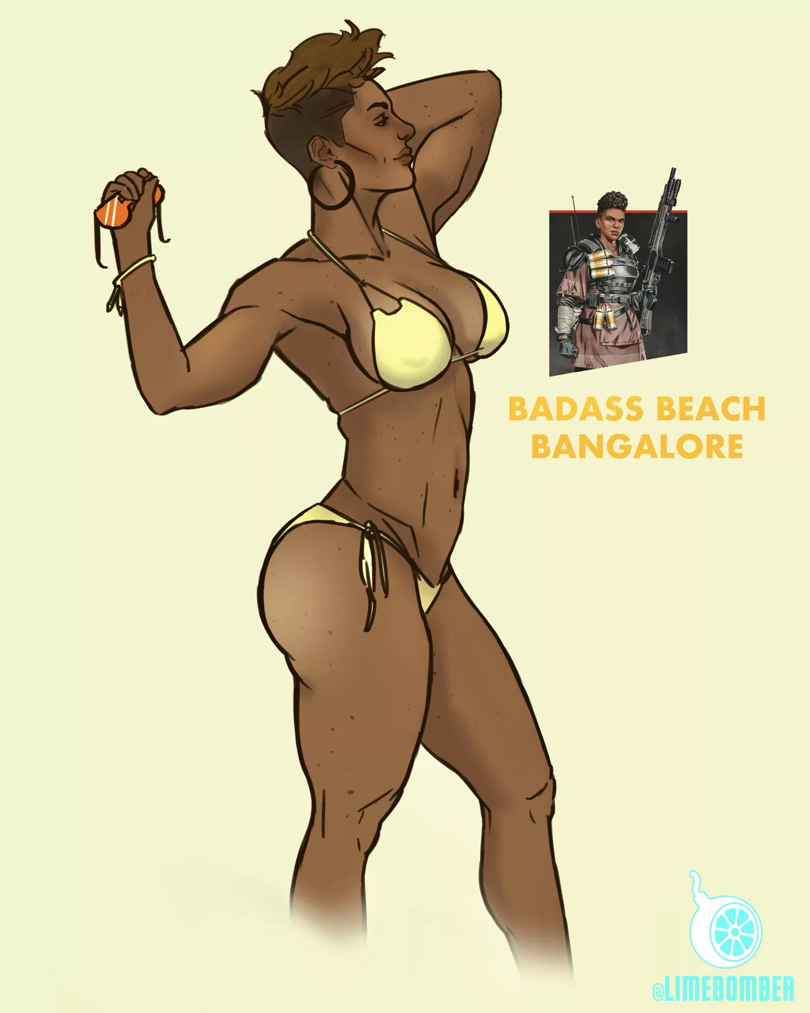 Badass Beach Bangalore (Apex Legends) [OC]