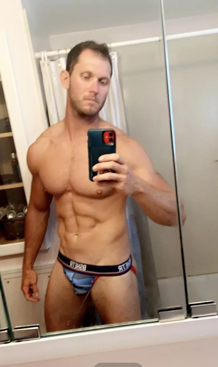 Baseball jock in a jock ðŸ˜ˆ