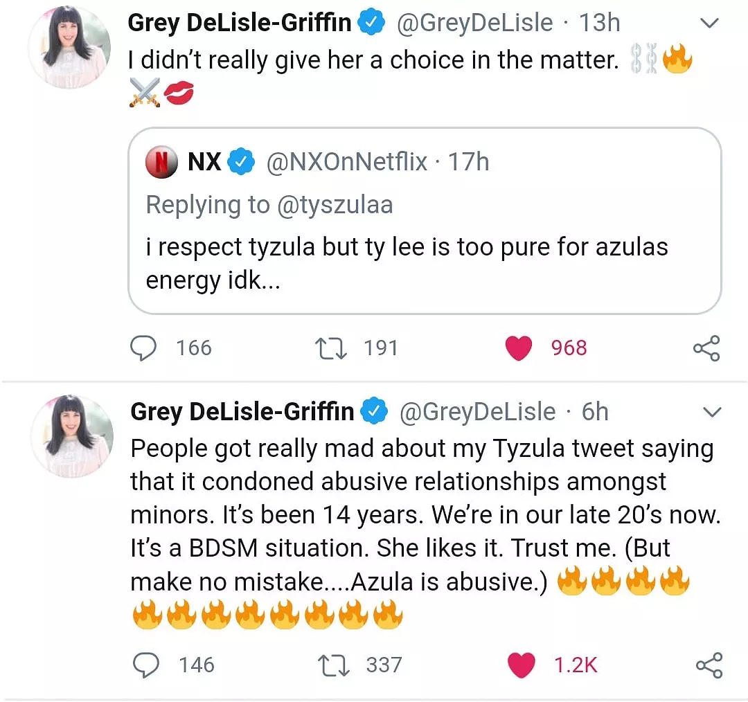 Based Azula voice actress provides airtight defense for hentai of ALL Avatar characters (Not clickbait!)