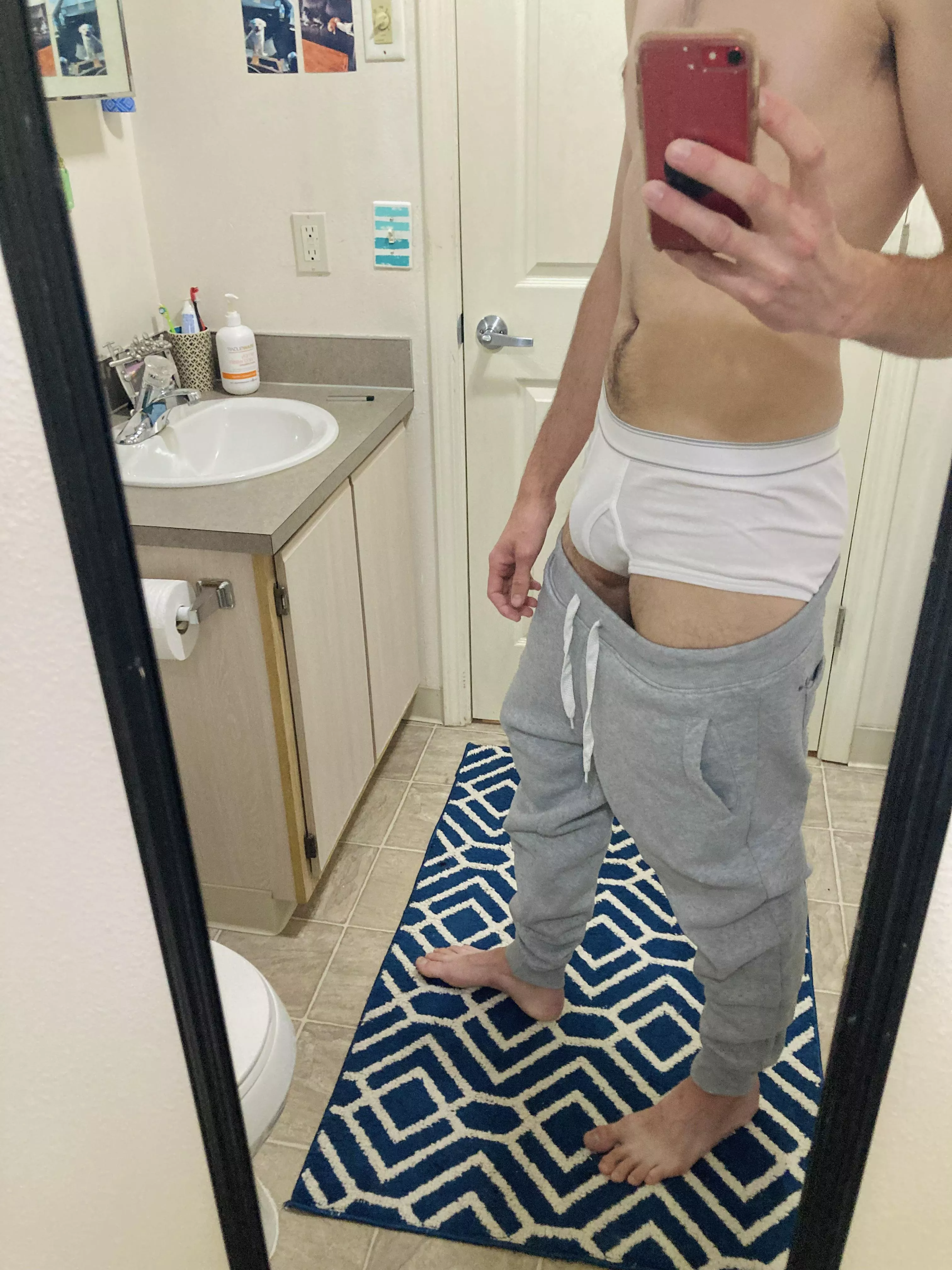 bathroom bulge