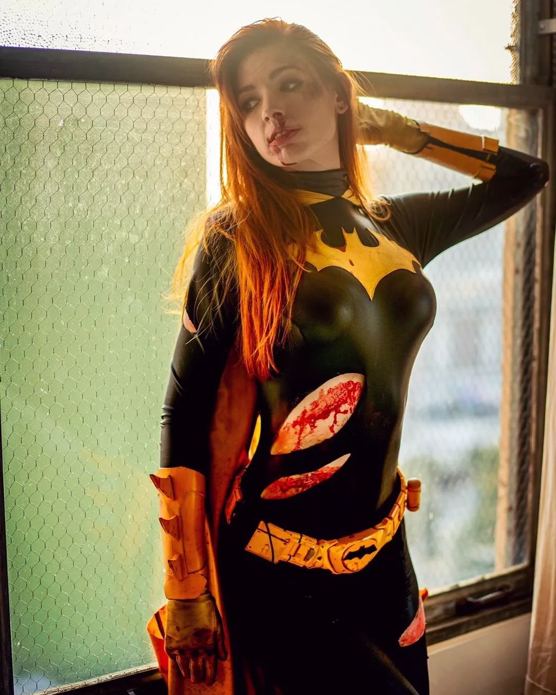 Battle Damage Batgirl by Amanda Lynne