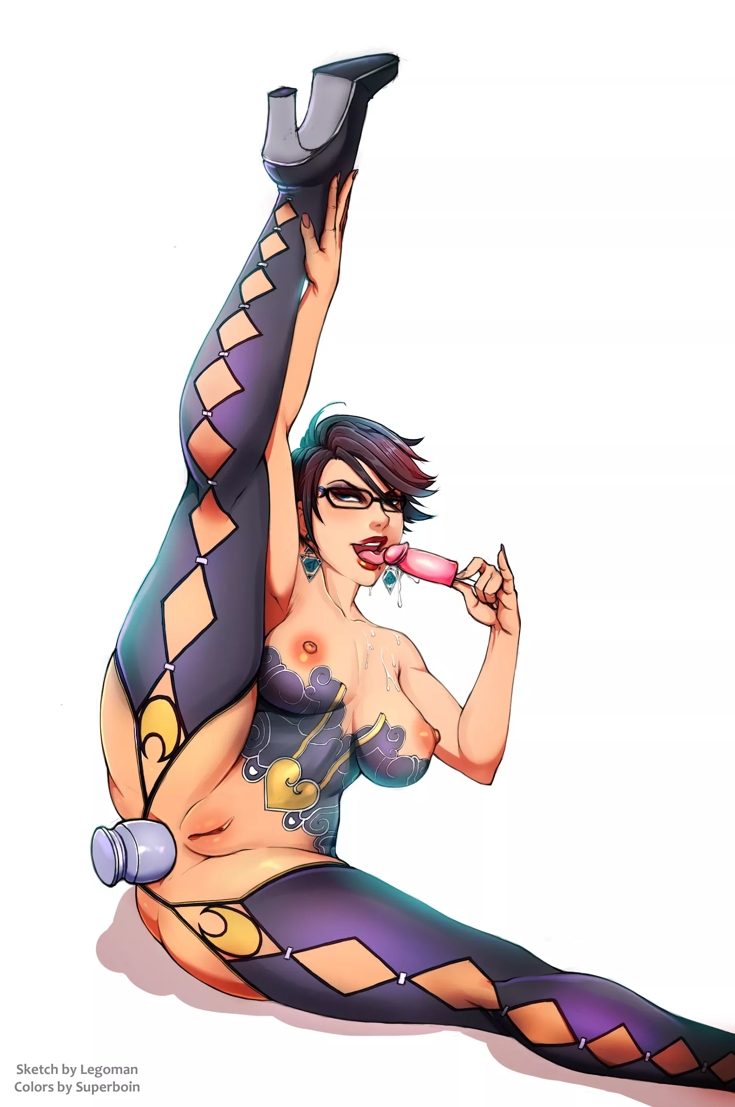 Bayonetta Showing Off