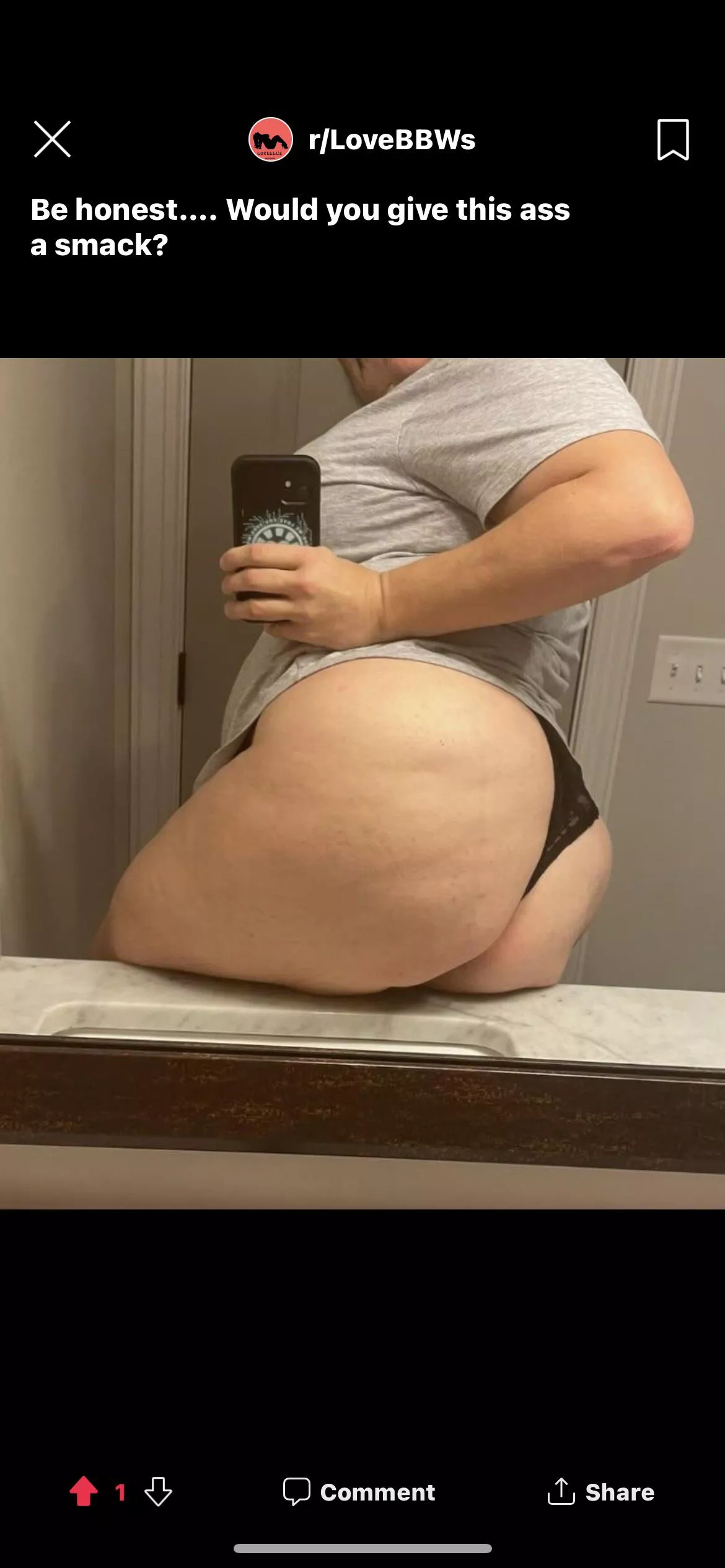 Be honest… would you give this ass a smack?