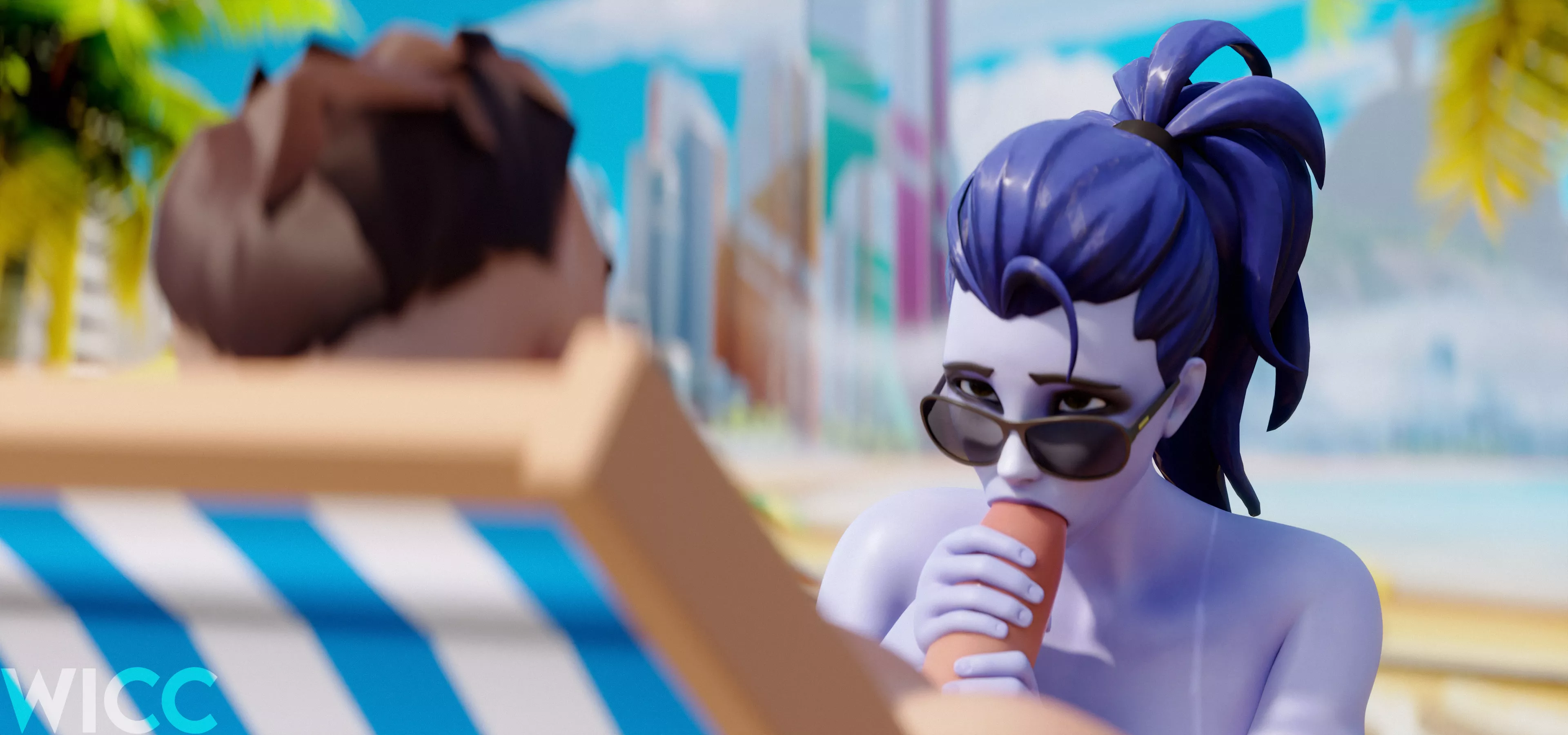 Beach Widowmaker Blowjob