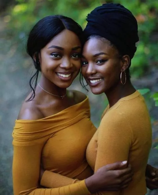 Beautiful Ladies in Yellow