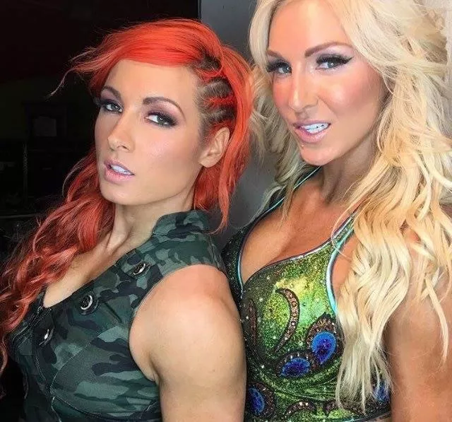 Becky and CharlotteðŸ¤¤