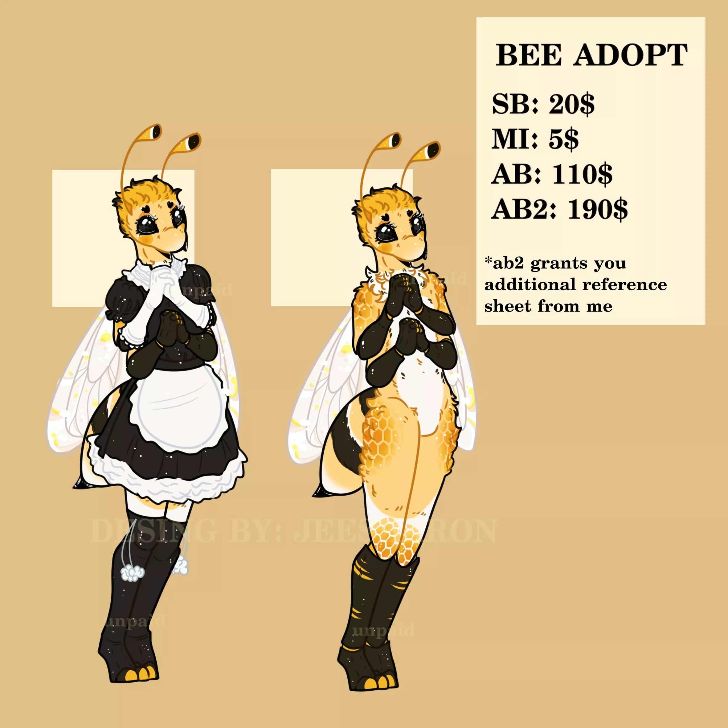 Bee Adoptable -Art mine-