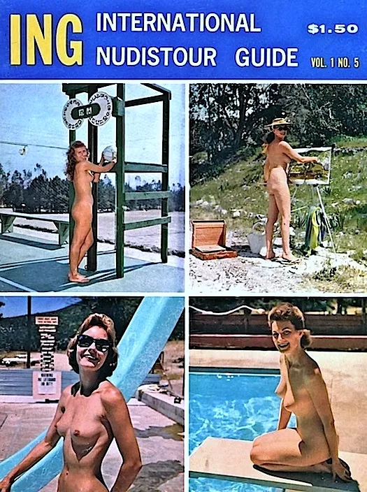 Before the internet, you needed an International Nudistour Guide.