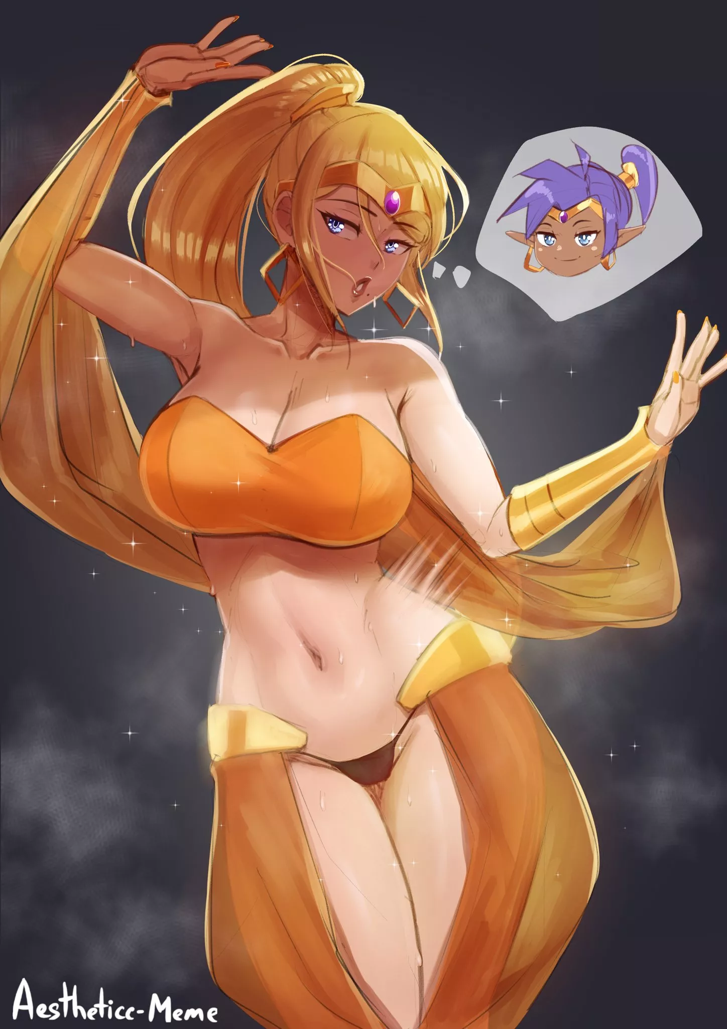 Belly-dancing Samus (Aestheticc-Meme)