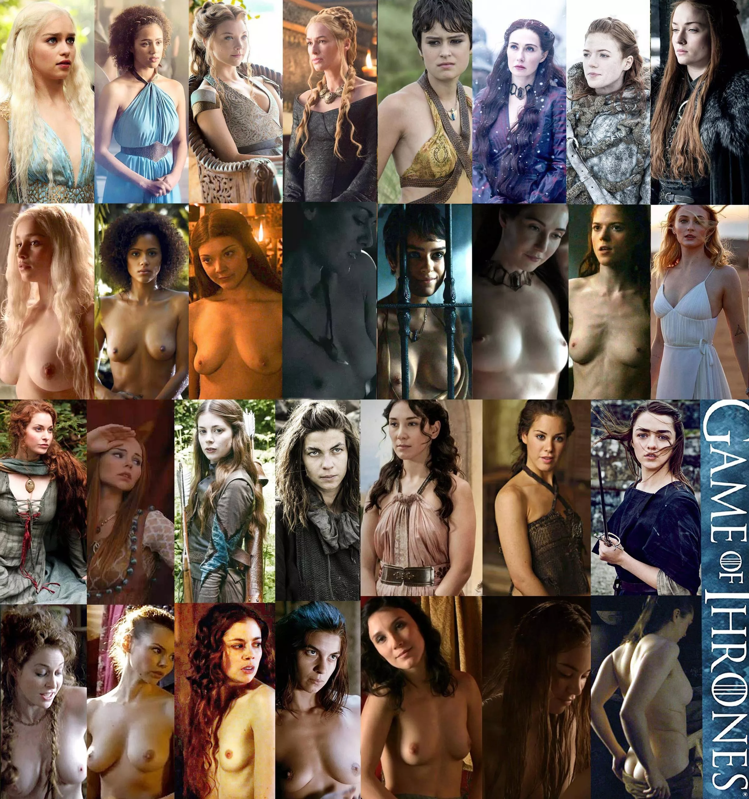 Best Game of Thrones girls