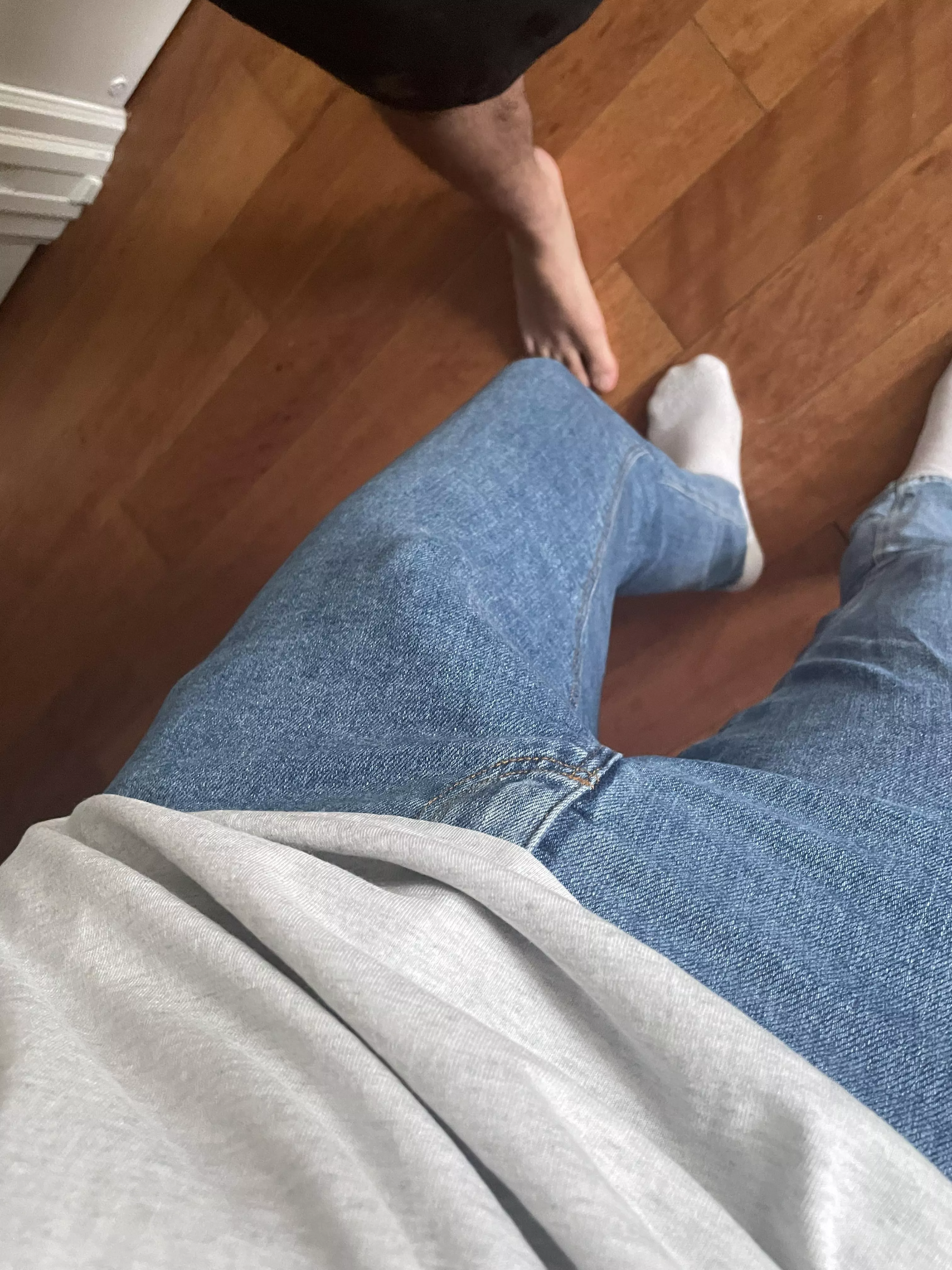 Bf got me hard in my jeans 🥵