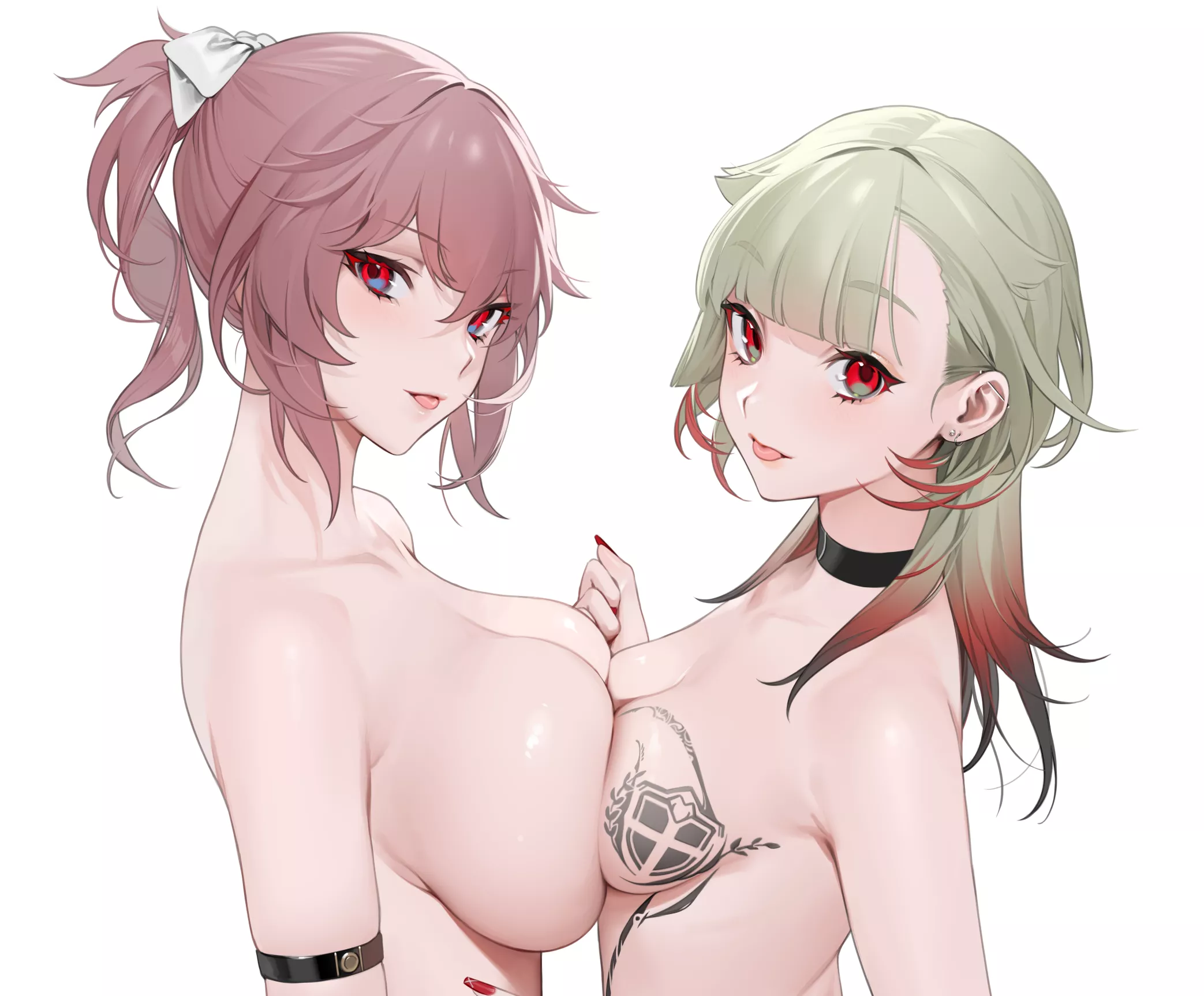 Big and small oppai