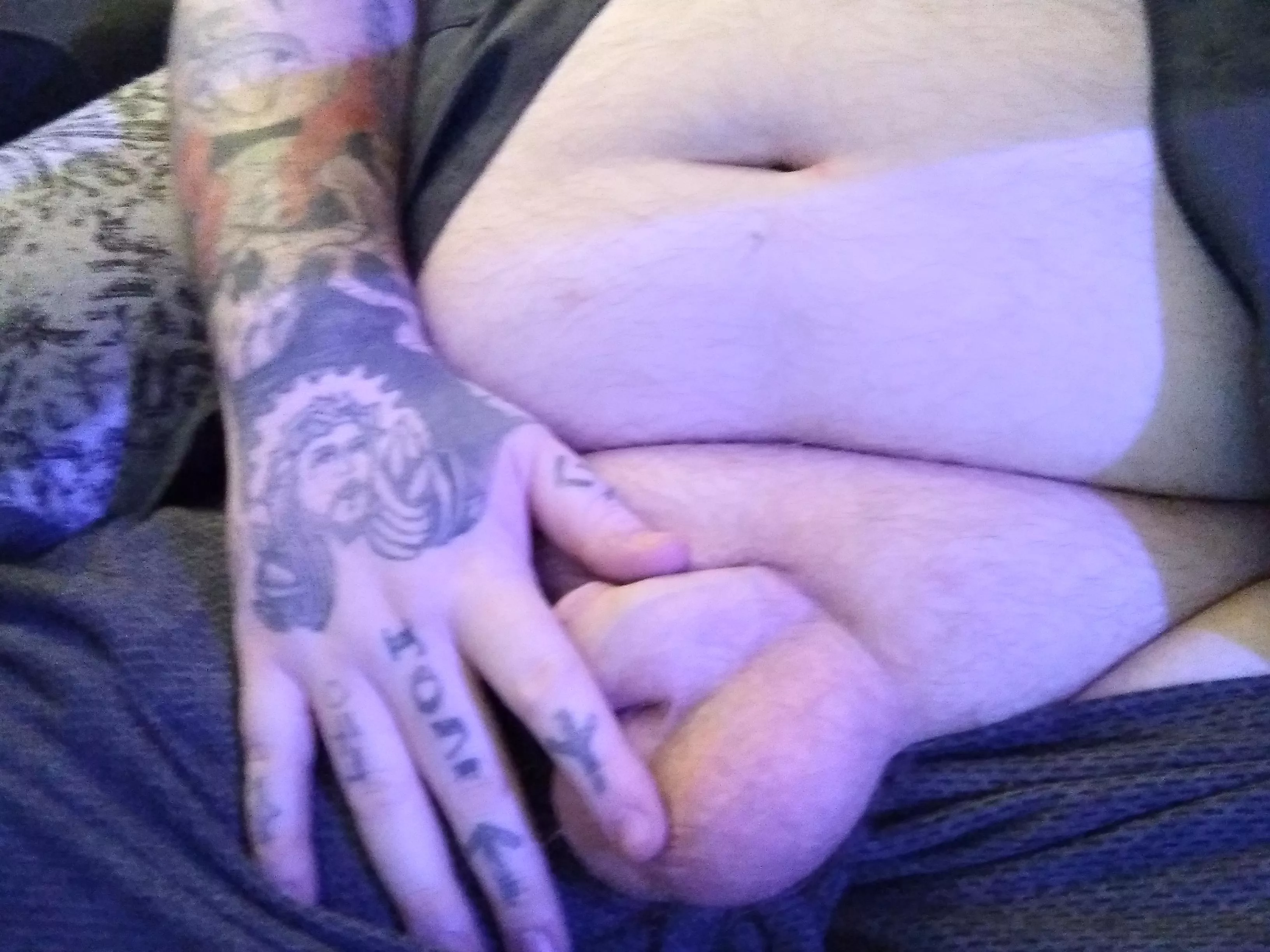 Big balls soft cock