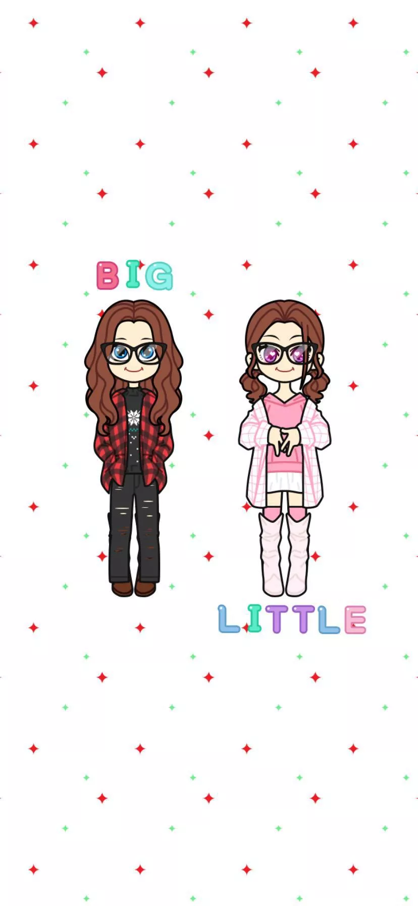 Big me vs. little me!