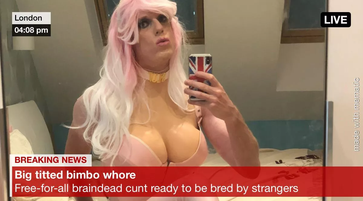 Big tit bimbo needs to be bred