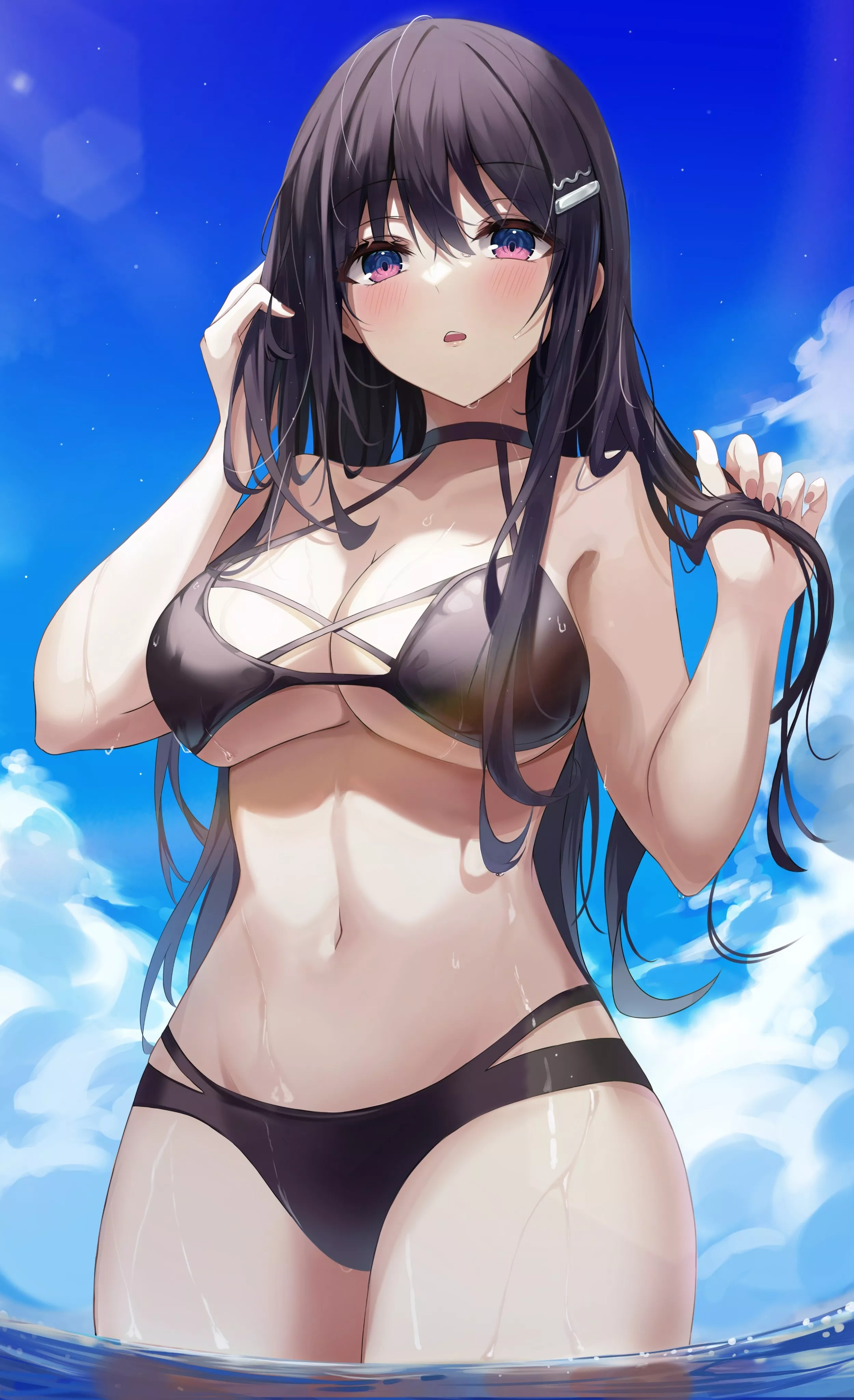 Black Swimsuit [Artist's Rendition]