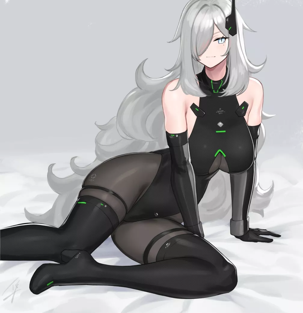 Black/Green Bodysuit [Original]