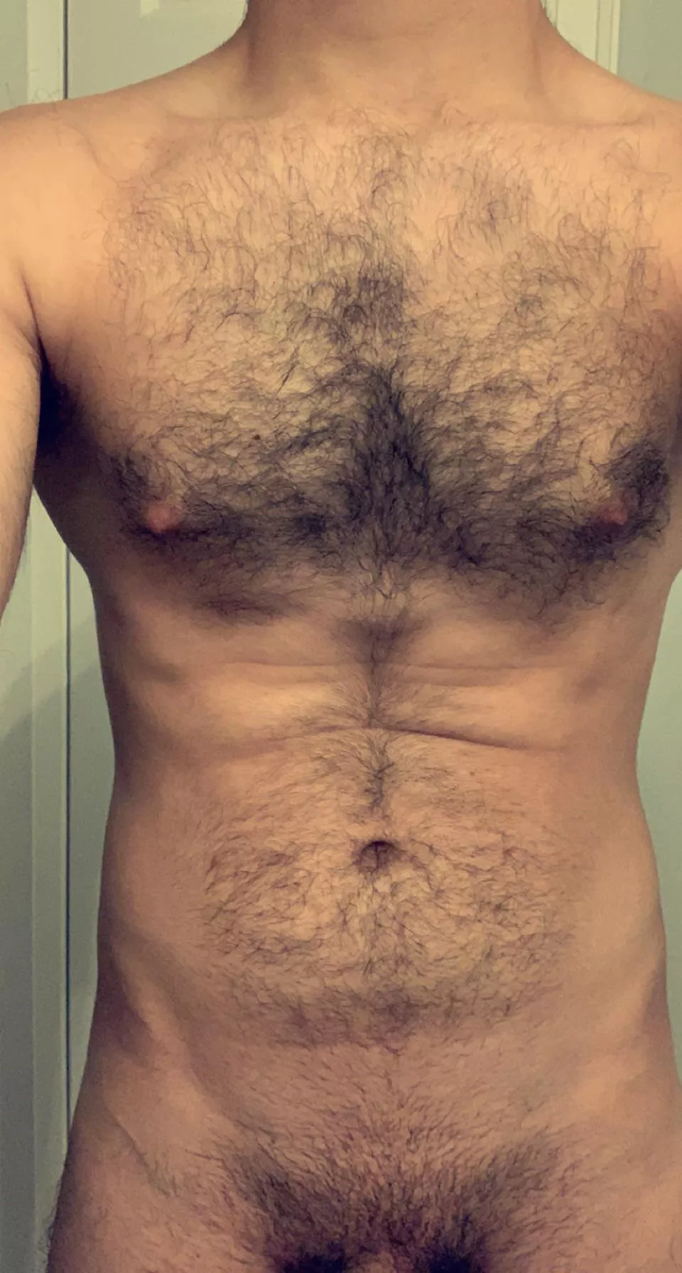 blessed with a hairy chest